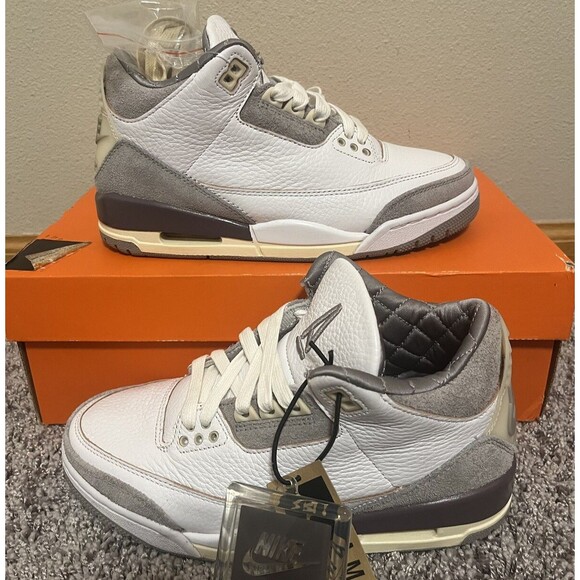 ($275+ ON STOCKX!) Size 5.5W/4M- Jordan 3 Retro X A Ma Maniere “Raised By Woman”